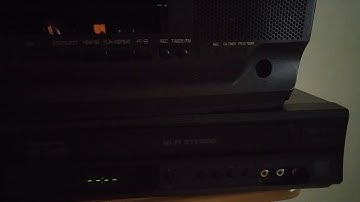 My Panasonic PV-1320 TV/VCR combo has a problem with the vcr deck