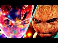 Witness an epic battle between groot vs iwua