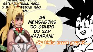 Re:Zero React a Eis que o grupo do zap do Vegeta e do Goku vazam As