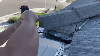 Aluminum Raptor Gutter Guard Protection, Leaf Gutter Guard Cleaning Tools Fasteners Screws Review