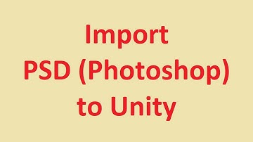 Import PSD (photoshop file) to Unity