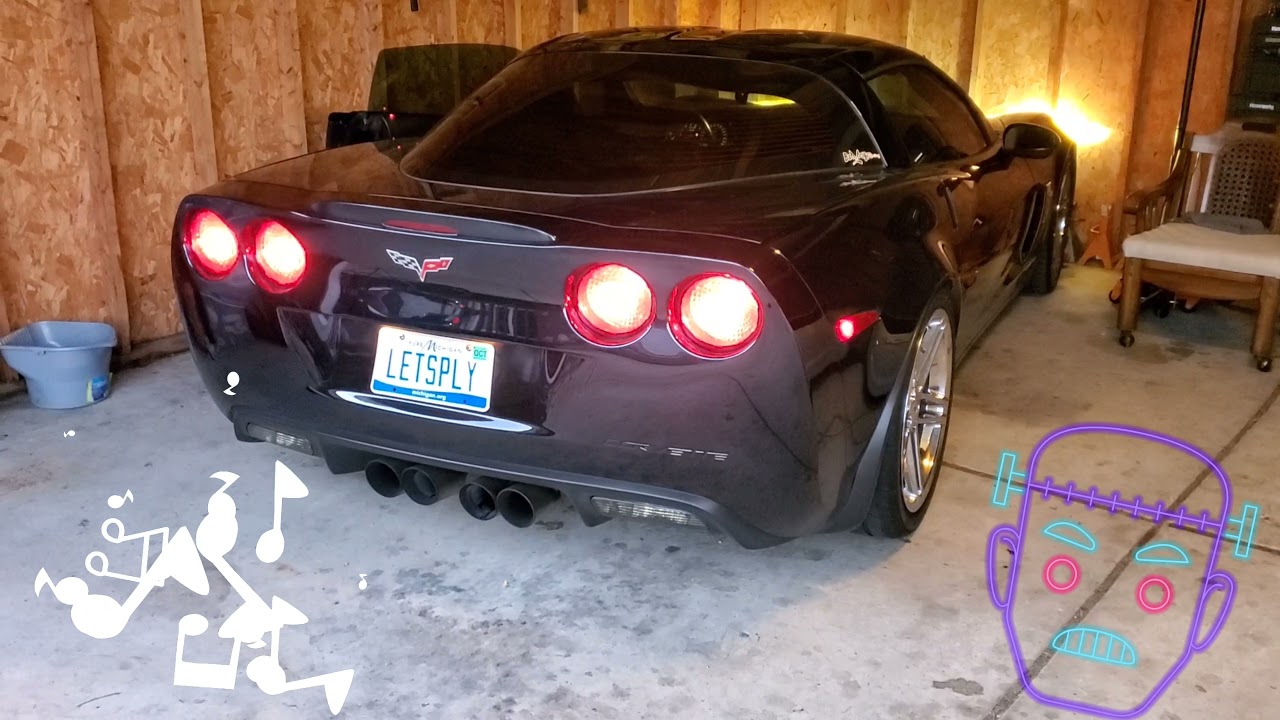 Corvette C6 Z06 Big Cam idle CHOPPIN'