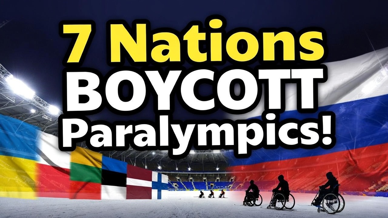 Семь стран бойкотируют церемонию открытия зимних Паралимпийских игр из-за спора вокруг российског...