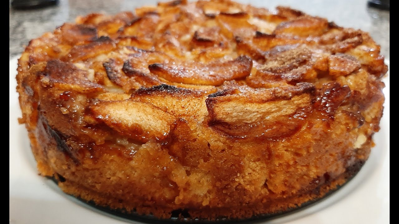 TORTA DE MAÇÃ! CRUMBLE DE MAÇÃ! STREUSEL DE MAÇÃ! COM CARAMELO SALGADO
