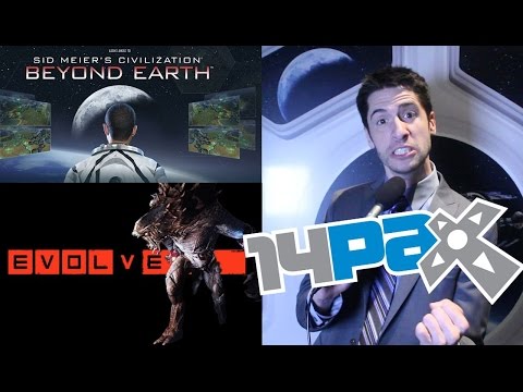 HANDS ON with Evolve & Civilization: Beyond Earth - Pax Prime 2014