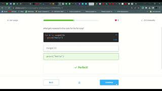 38 For Loops | Python Developer | Sololearn