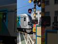 Japanese Railroad Crossing【踏切ASMRカンカン警報機音】池袋第5号を西武40000系電車48154Fと6000系6152Fが通過します。 #shorts