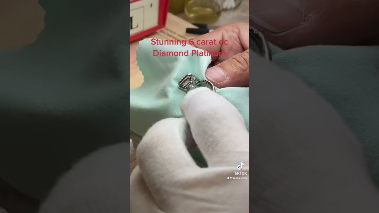 How to polish a platinum ring to achieve the max level of luster shinning, flawless finish at JD&CO