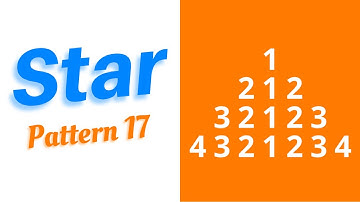 Printing Star Pattern in C Language | Pattern 17