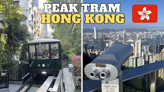 Peak Tram and Victoria Peak in Hong Kong 🇭🇰