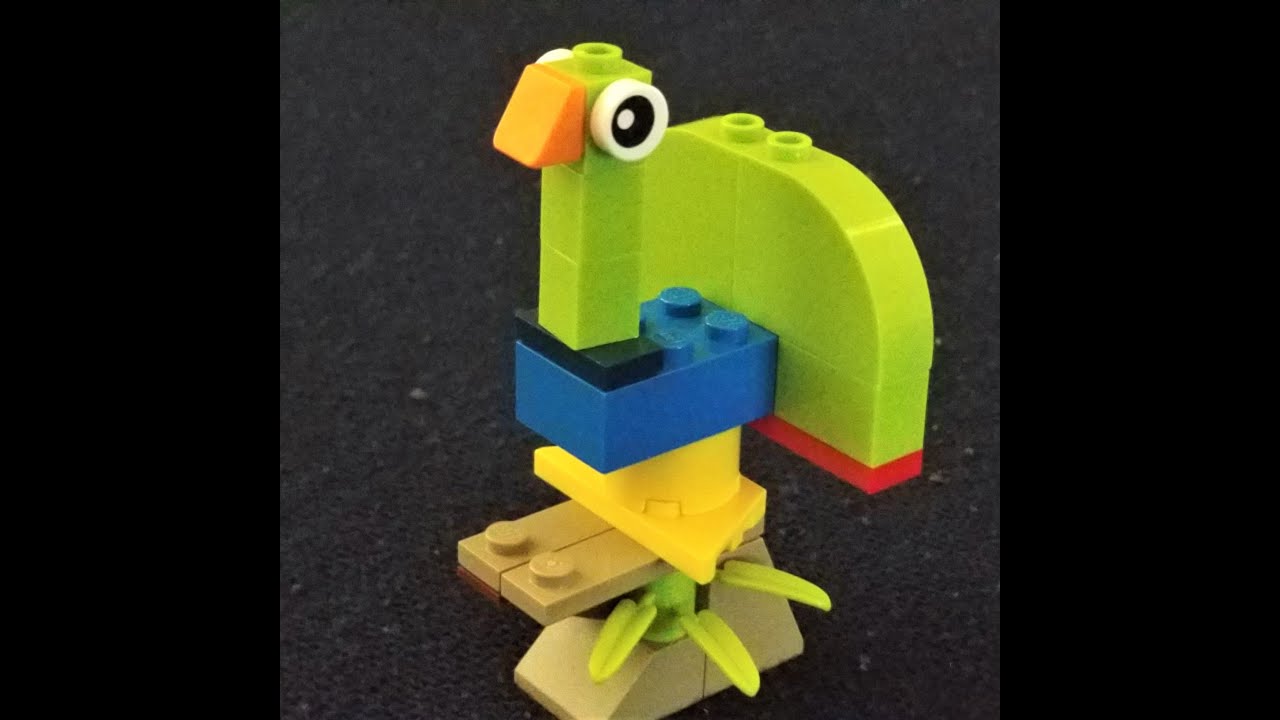Lego Peacock Instructions - Project for Kids (Lego Classic 11011)