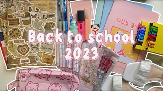 [BACK TO SCHOOL 2023] Mình đã chuẩn bị gì cho năm học mớii?✨ // Haul shopee đồ dùng học tập✏️