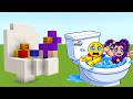 Poppy Playtime TOILET LILY LOVEBRAIDS X PLAYER Addon in MINECRAFT!