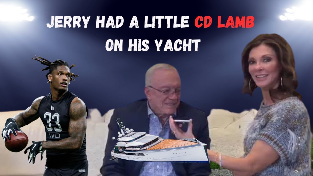 Jerry Jones drafts CD Lamb from YACHT in 2020 - YouTube