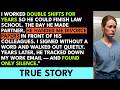 I Worked Night Shifts So He Could Make Partner — He Handed Me Divorce Papers the Day He Got His N...