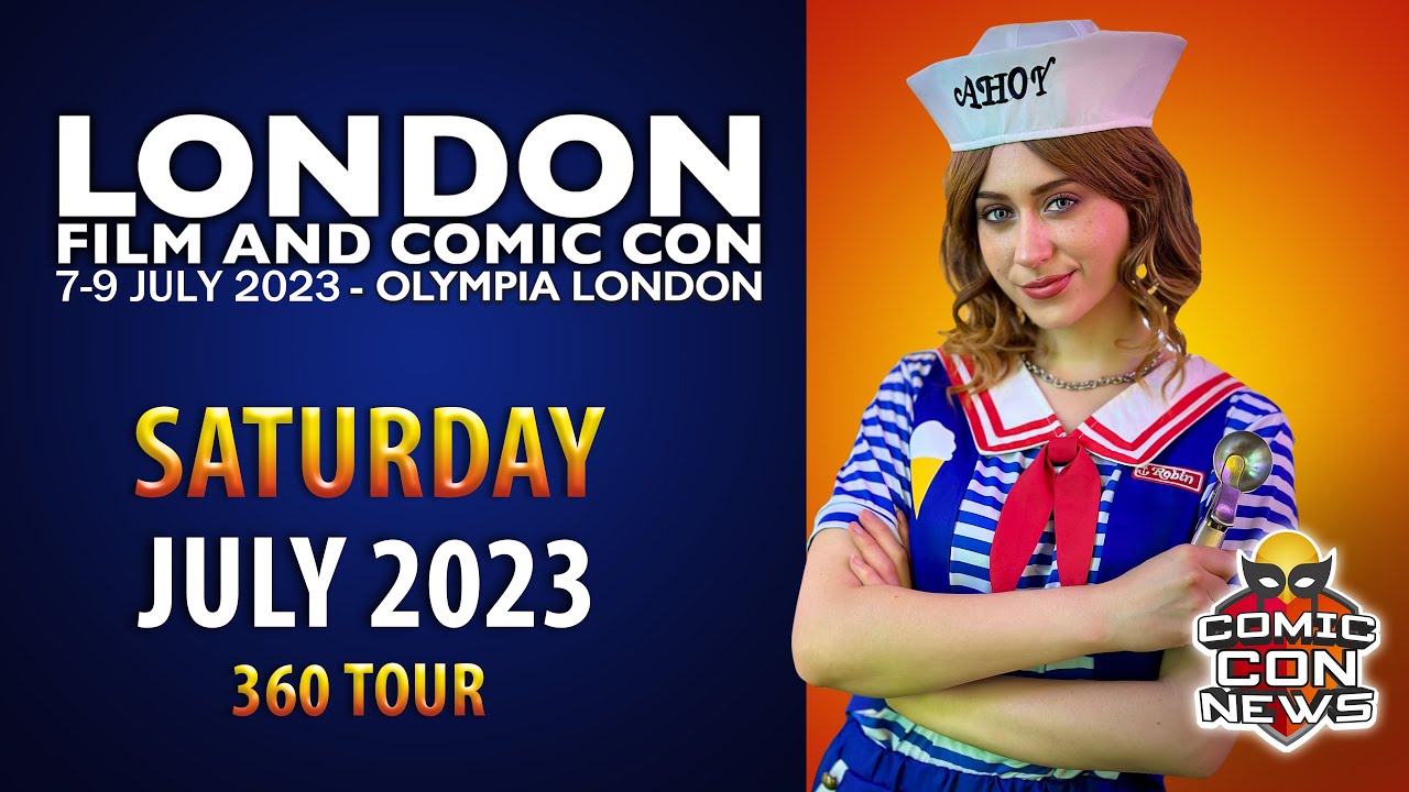 London Film and Comic Con 2023 Saturday YouTube