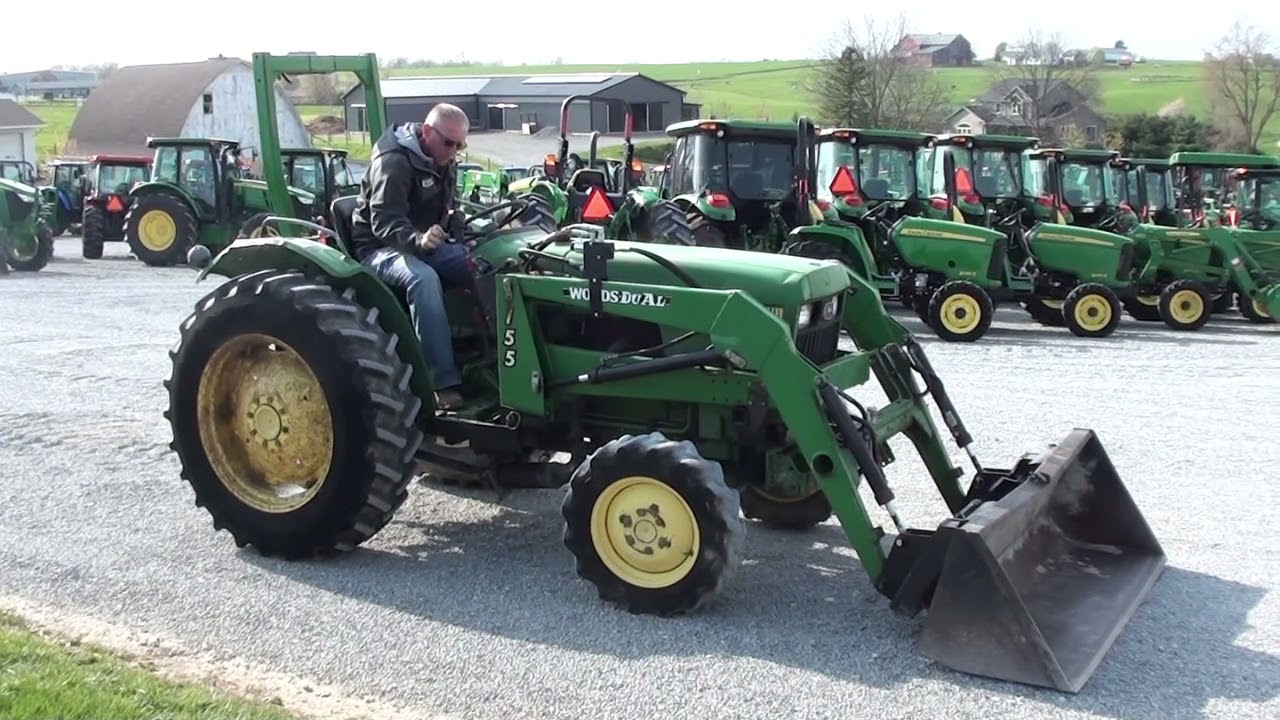1983 John Deere 1050 Tractor w/ Loader! YouTube