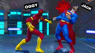THE FLASH VS SUPERMAN & ALL DC VILLIANS IN MORTAL KOMBAT VS DC UNIVERSE (FT. OGGY)