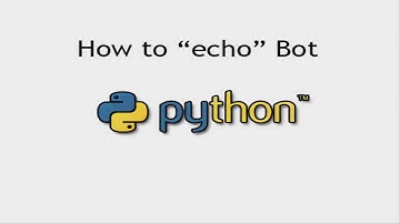 Bots Telegram Echo - Python #7