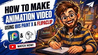 Create AMAZING Animation on Mobile 😱 (Ibis Paint X + FlipaClip Tutorial) Telugu