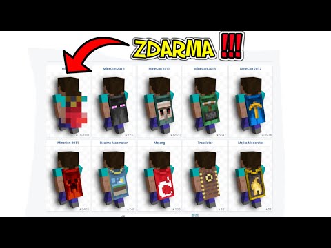 JAK ZÍSKAT PLÁŠŤ V MINECRAFTU ZADARMO?! - YouTube