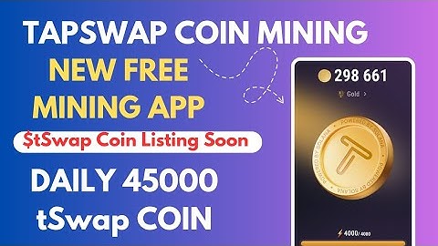 Tapswap New Mining App 2024 || New Crypto Mining Project 2024 || New Crypto Mining Network 2024