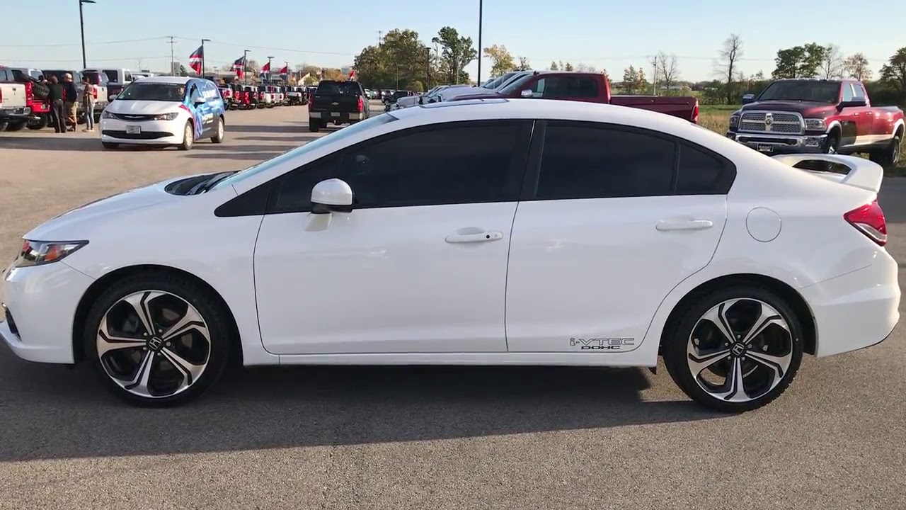 2015 USED HONDA CIVIC SI FOUR DOOR WISCONSIN $18,999 SOLD! 9232A