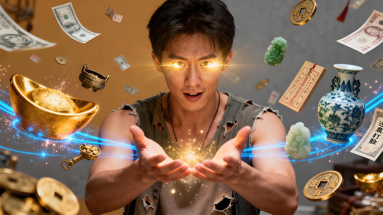 【新劇完結】🔥任何寶物一眼看穿價值？我靠透視異能實現暴富