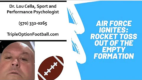 Air Force Ignites: Rocket Toss Out of the Empty Formation