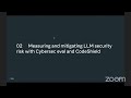 Graph the Planet 2024 - Joshua Saxe: Purple Teaming LLMs, Llamba3/CodeShield/CyberSecEval2 & More