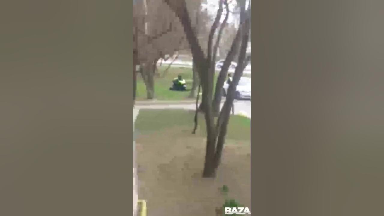 Видео нападения в москве