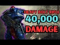 Heavy Bolt Rifle Kind of SHREDS in Patch 7.2 With Prestige Buffs - Solo Absolute Commentary