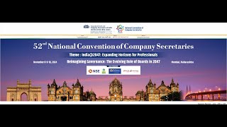 52nd NC: Fifth Technical Session on Reimagining Governance: The Evolving Role of Boards in 2047
