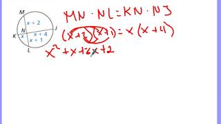 Segments of Chords Theorem 10 6