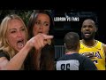 Lebron James VS Courtside Karens (and Fans)