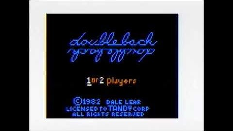 Lets Play: Doubleback for Tandy / TRS80 COCO