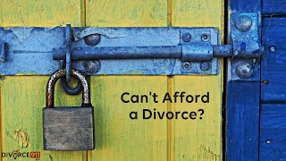 Divorce - I'm Miserable, but I Can't Afford a Divorce - 2 min Tip