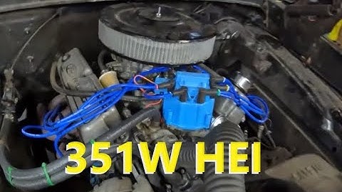 HEI Distributor Install on 351 Windsor. Link in Description!