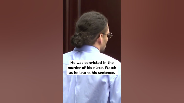 The moment this convicted murderer learns his sentence