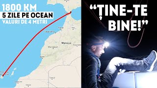 Primul sail pe OCEANUL ATLANTIC 😱 Aproape am rămas fără pânze. Reparații urgente noaptea...