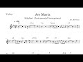 Ave Maria (Schubert) | Sheet Music for Violin, Alto Sax &amp; Trumpet