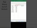 Name & Year Se Gmail ID Kaise Banaye | Best Excel Tricks | Email ID Generator Formula #exceltricks