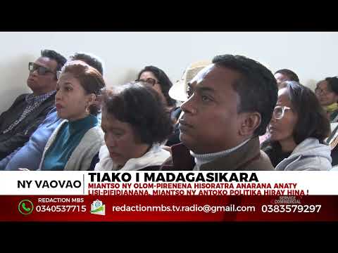NY VAOVAO MBS   SABOTSY 29 AOGOSITRA 2026