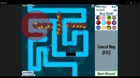 Dart Monkey Towers Only (Track 3, Hard, Bloons Tower Defense 3 Challenge)