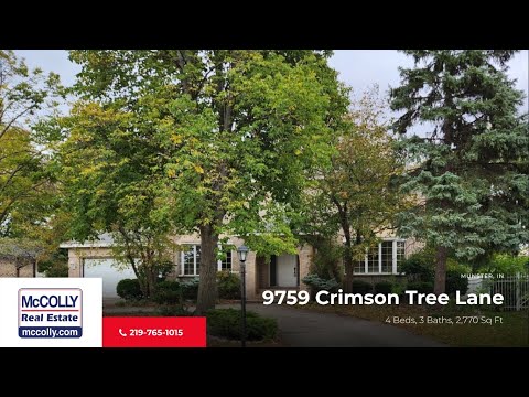 9759 Crimson Tree Lane, Munster, IN home video tour