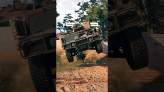 Driving a Humvee in #WarThunder