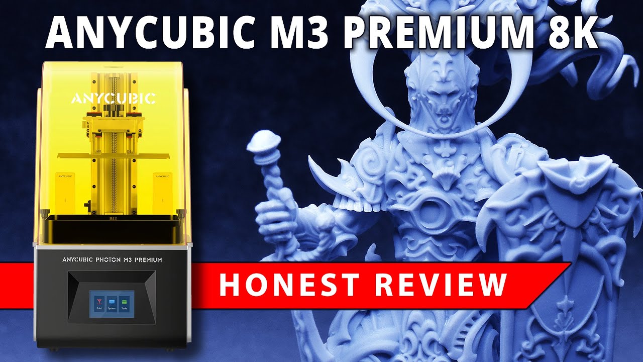 Anycubic Photon M3 Premium 3D resin printer [HONEST REVIEW] - YouTube
