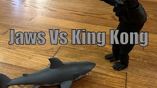 Jaws vs King Kong (stop-motion animation)