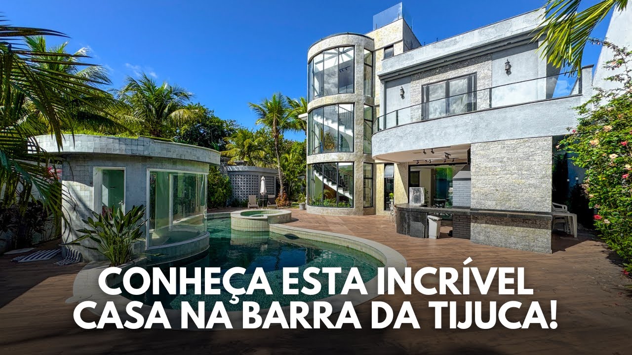ESPETACULAR CASA CONTEMPORÂNEA! Imóvel à venda na Barra da Tijuca - RJ | Royal4House