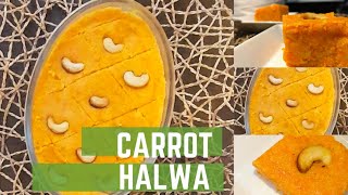 CARROT HALWA-simple and perfect recipe-sprinking semolina do the magic.